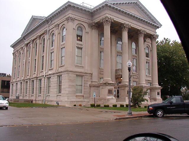Lawrenceburg, IN: courhouse of Dearborn county Lawrenceburg, Indiana