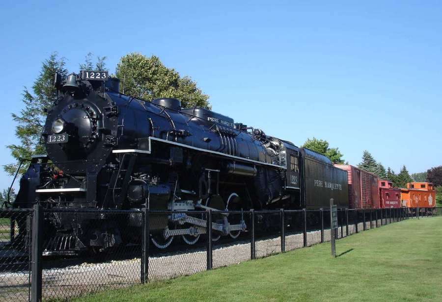 Grand Haven, MI: Pere Marquette Historic Train