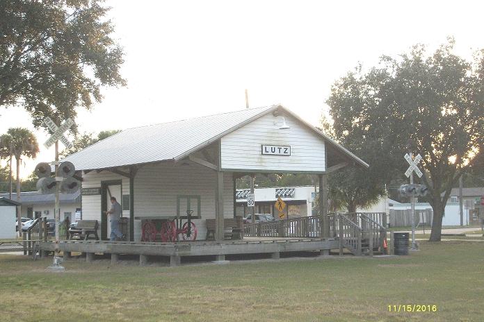 Lutz, FL: Lutz train station