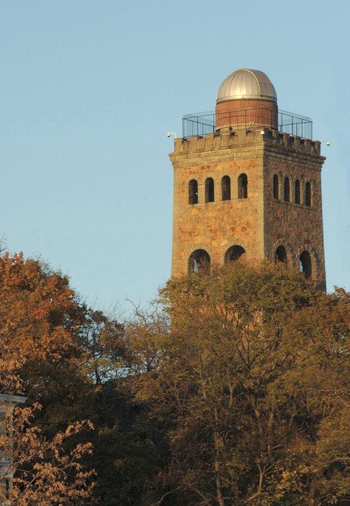 Lynn, MA: High Rock Tower on a late Fall afternoon