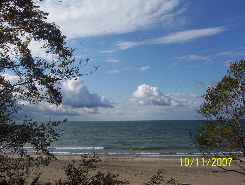 Dunkirk, NY: Point Gratiot on a sunny October afternoon