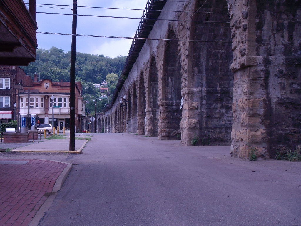 Bellaire, OH: View from Union Street 2007