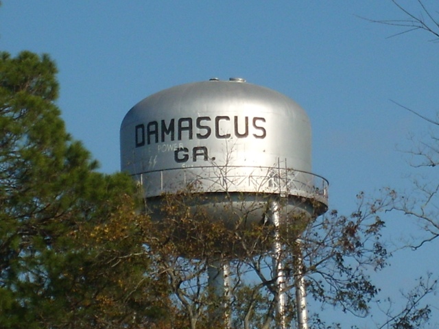 Damascus, GA: Damascas Watertower