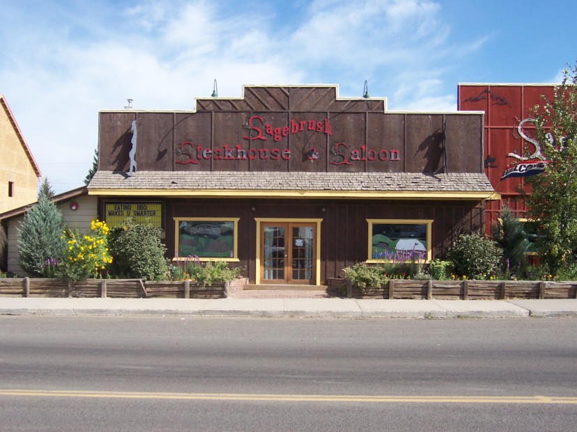 New Meadows, ID: The historic Sagebrush BBQ Steakhouse & Saloon