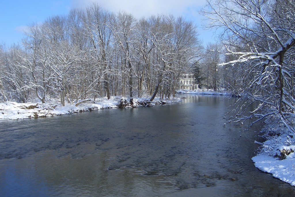 Mill Hall, PA: Fishing creek looking south