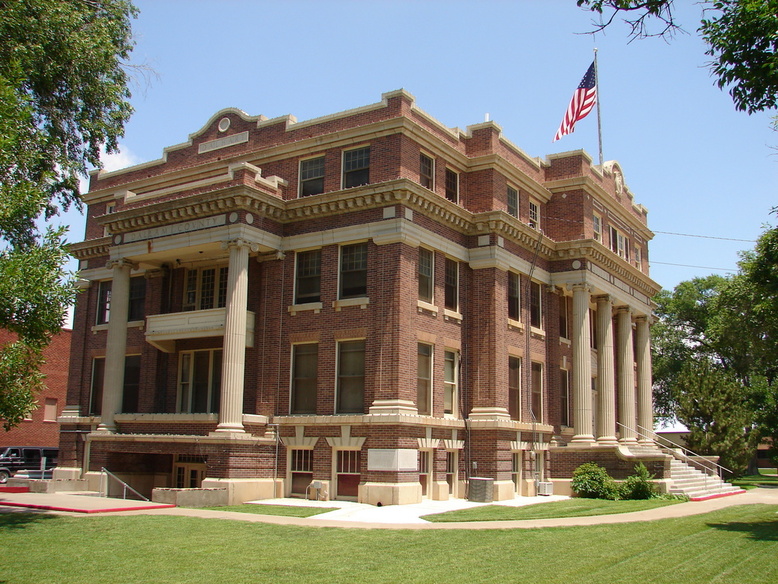 Dalhart, TX: Dallam County Court House in Downtown Dalhart