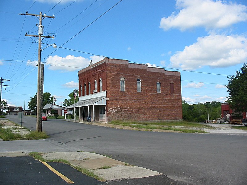 Oronogo, MO: Oronogo, post office and Masonic lodge