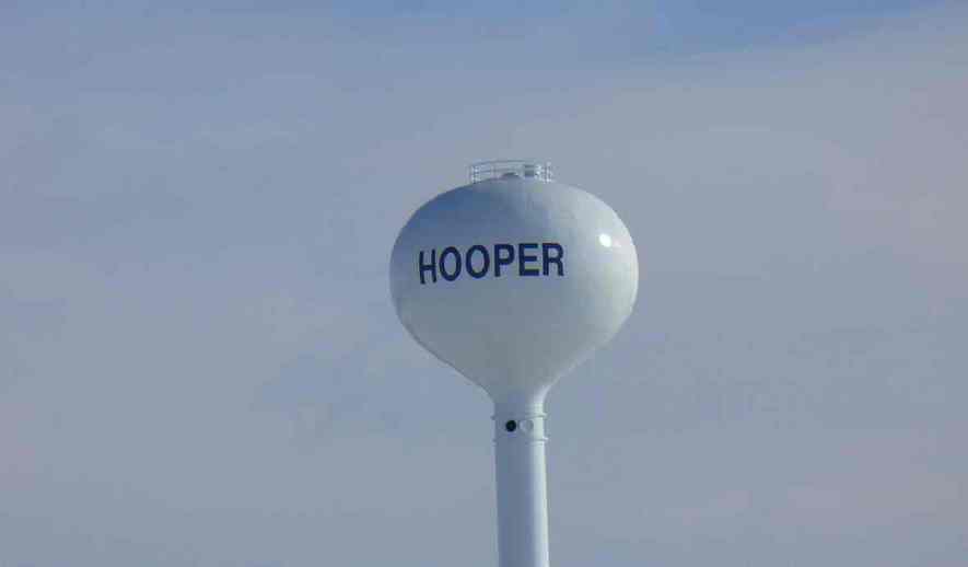 Hooper, NE : New Hooper Water Tower - December 2007 photo, picture ...