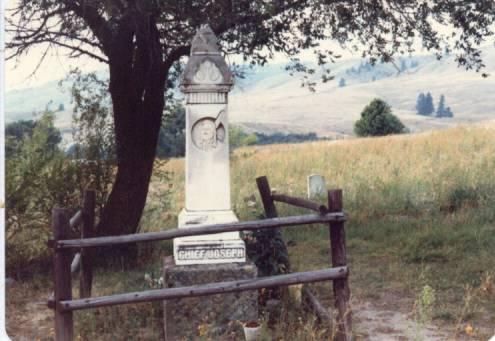 Nespelem, WA: Chief Joseph's grave up the hill from where I lived at the Mill pond house