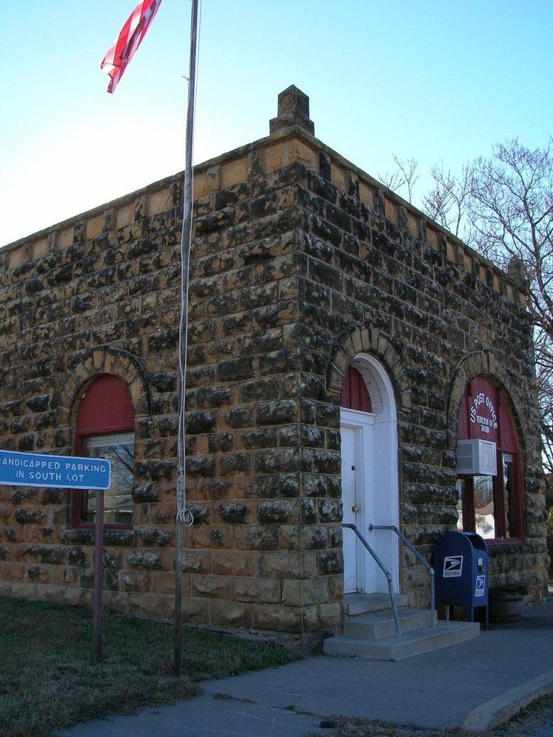 Terlton, OK The old post office was originally the bank. photo