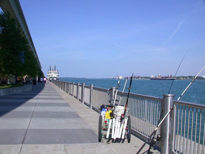 Detroit, MI: Picture of the Detroit Riverwalk