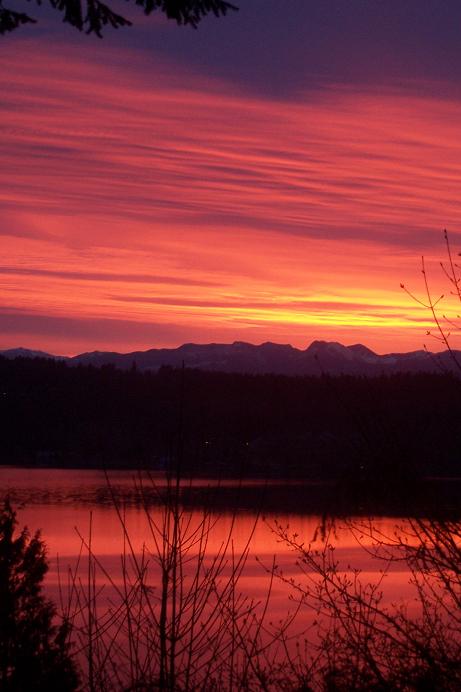 Bellevue, WA: Lake Sammamish sunrise