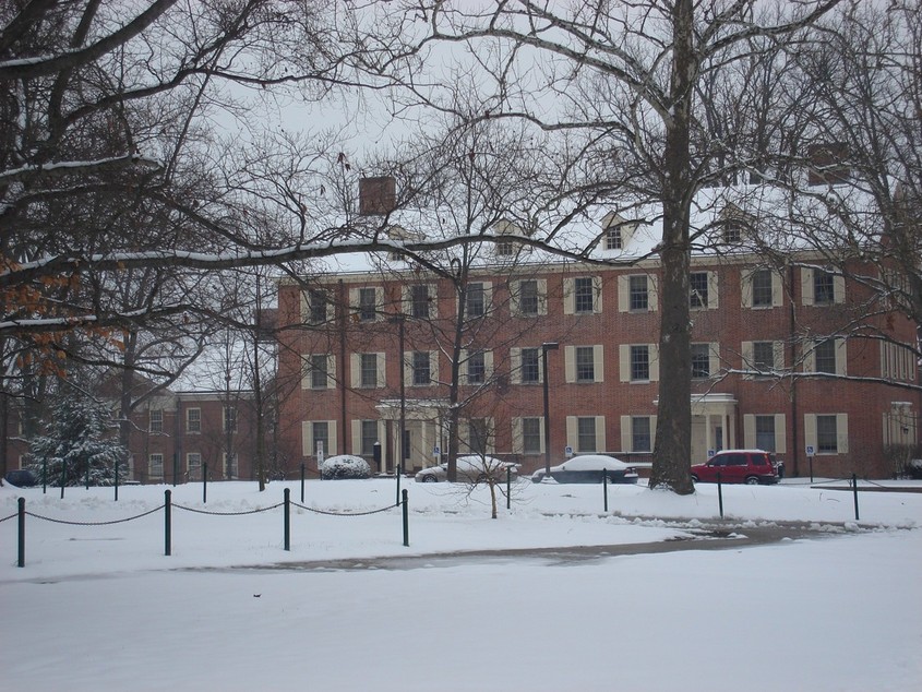 Oxford, OH: Eliot Hall, Miami University, Oxford, Ohio Winter 06-07