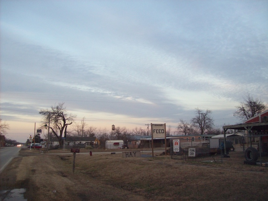 Jennings, OK Jennings Hay and Feed From South looking North east
