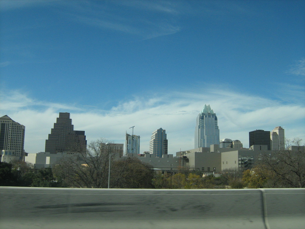 Austin, TX: Downtown Austin from I-35