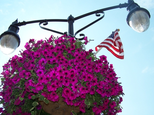 Baudette, MN: Centennial street light, Baudette, MN