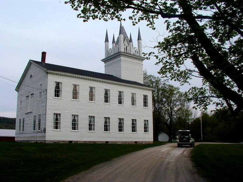 Sudbury, VT : Sudbury Meeting House, circa 1807 photo, picture, image ...