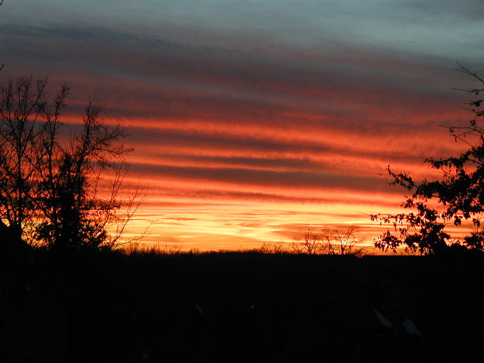 Independence, MO: Picture of a sunset from my house in East Indepence.