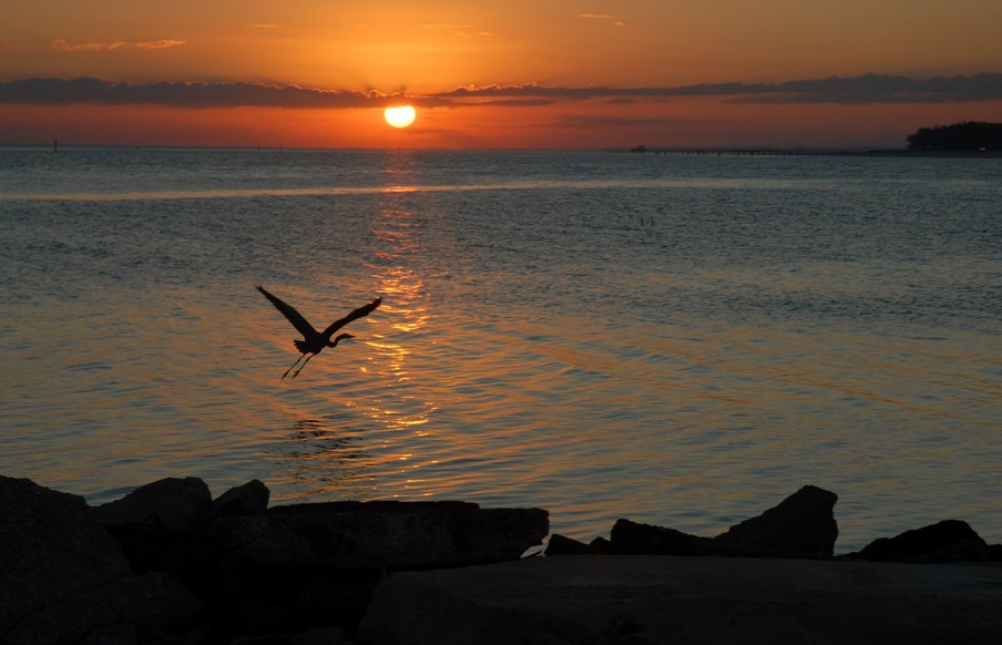 Pass Christian, MS: Beautiful Sunset