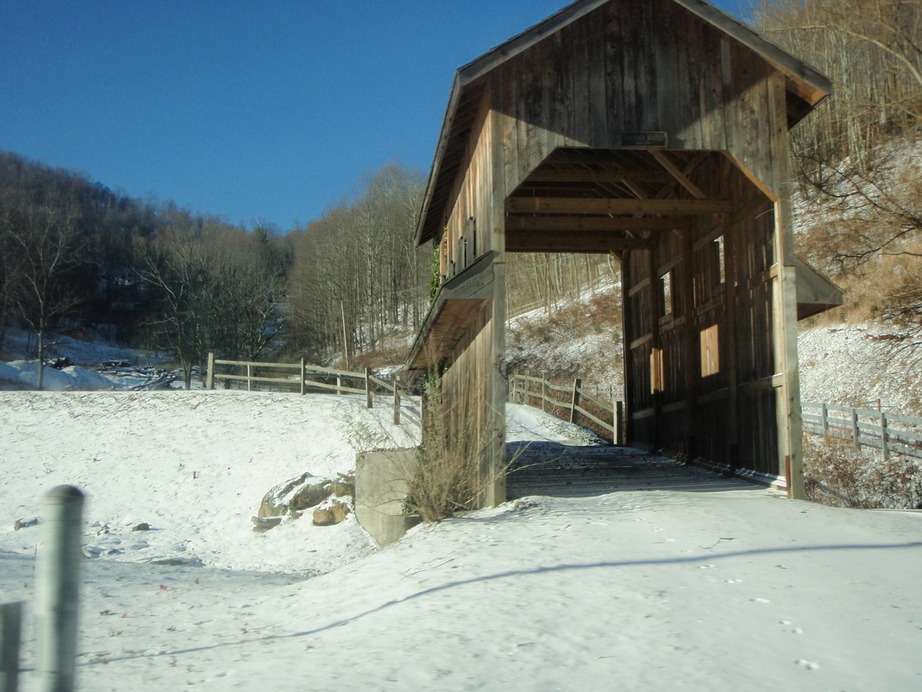 Boone, NC: Winter-time Bridge