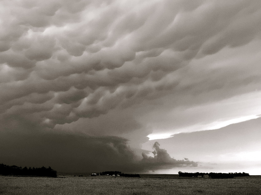 Wausa, NE: Storm approaching Gladstone Park, Wausa, NE