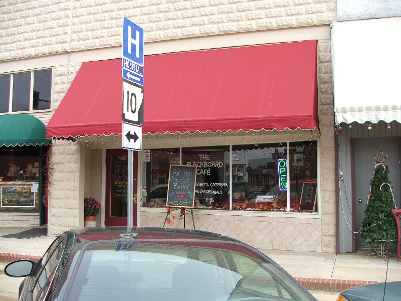 Booneville, AR: Cafe BlackBoard