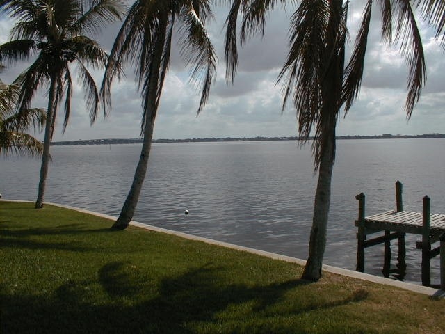 Cape Coral, FL: View of the Caloosahatchee River from Cape Coral