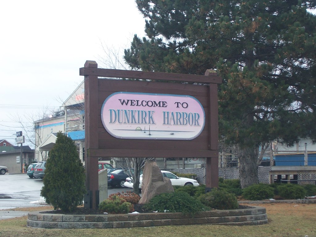 Dunkirk, NY: Dunkirk Pier Sign