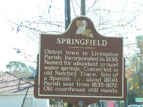 Springfield, LA: springfield memorial