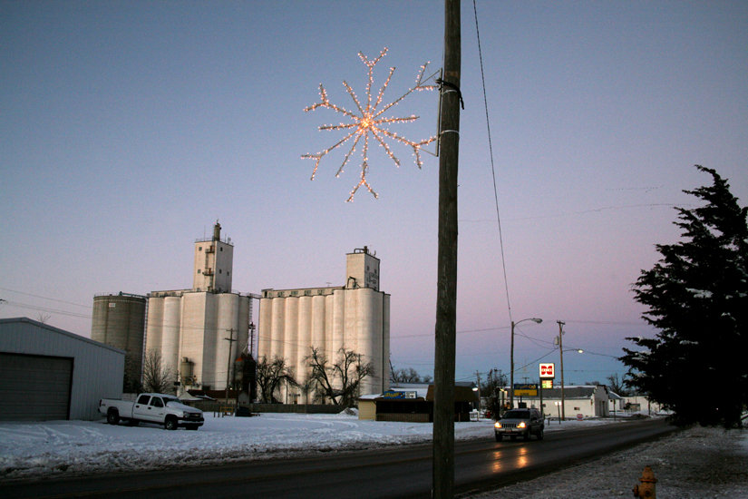 Nickerson, KS: Nickerson in December