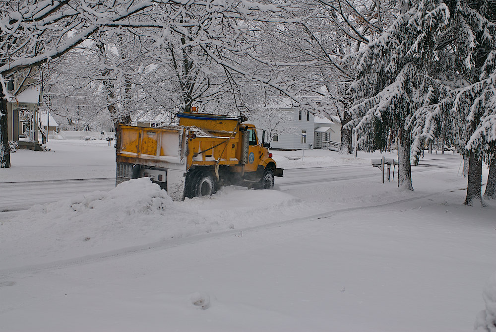 Lawton, MI: Time to plow the moment