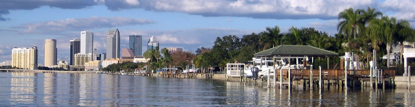 Tampa, FL: downtown tampa and davis islands