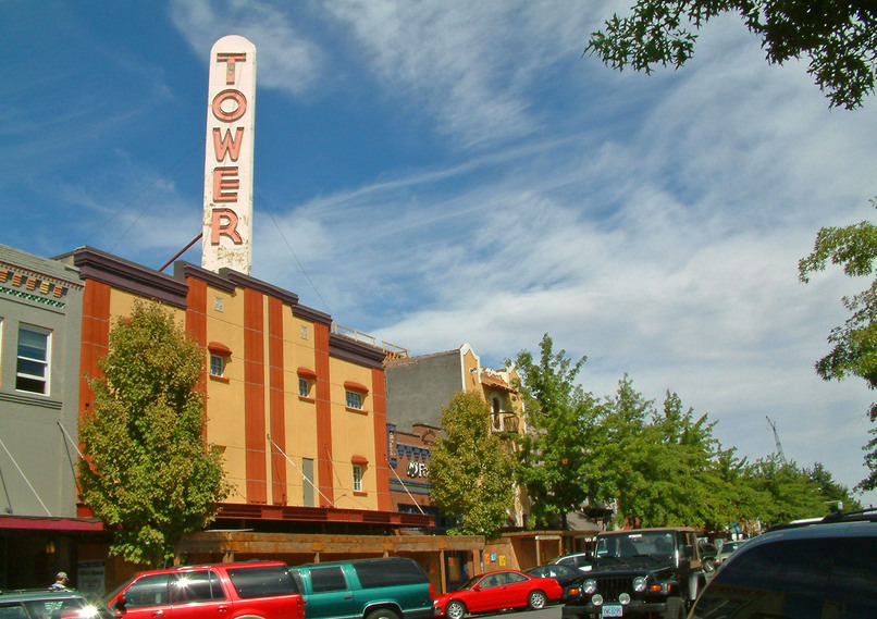 Bend, OR: Tower Theater- downtown Bend, OR