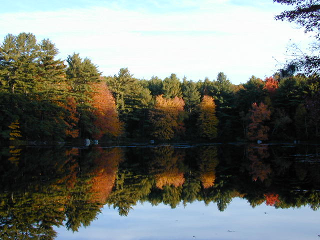 Amherst, NH: Amherst Pond Reflections