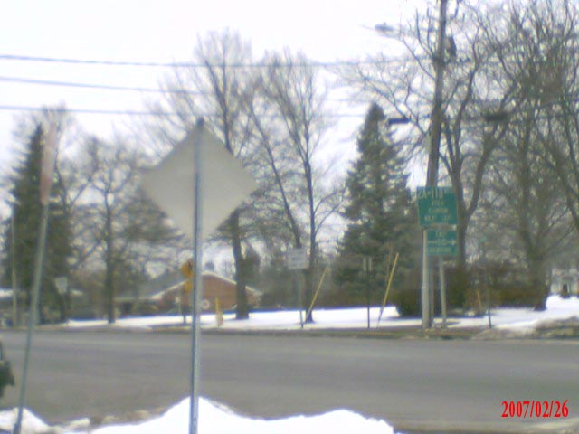 Littleton Common, MA: Littleton Common looking west from 119