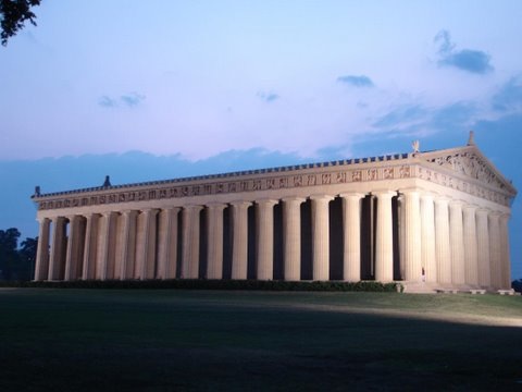 Nashville-Davidson, TN: Parthenon At Dusk