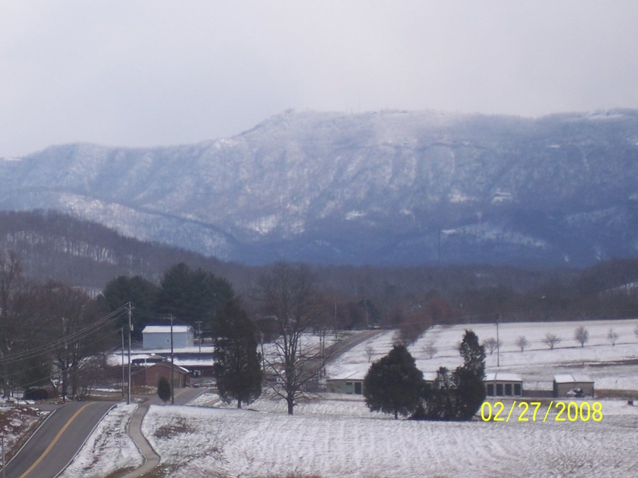 Seymour, TN: Seymour's TN Winter Snow