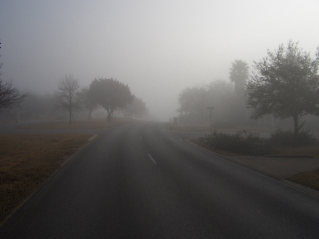 Lakeway, TX: Later, the fog thickens...