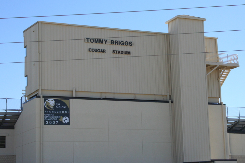 The Colony, TX: The Colony High School Football stadium