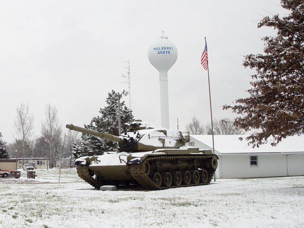Mulberry Grove, IL: This city comes complete with M-60 looter control.