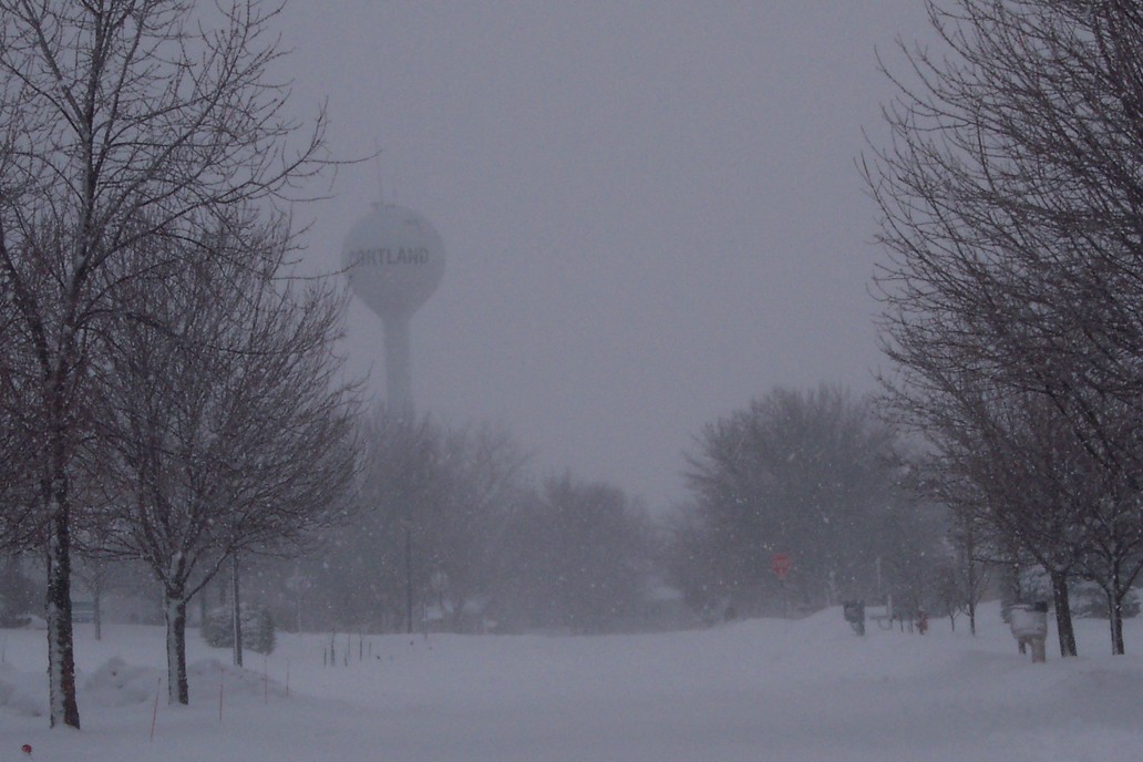 Cortland, IL: Winter in Cortland