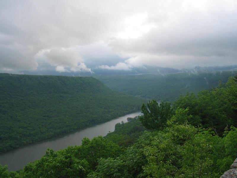 Signal Mountain, TN : Sunset from Signal Point Park photo, picture ...