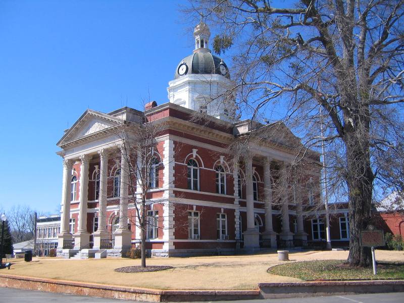 Greenville, GA: Meriwether County Courthouse - Greenville
