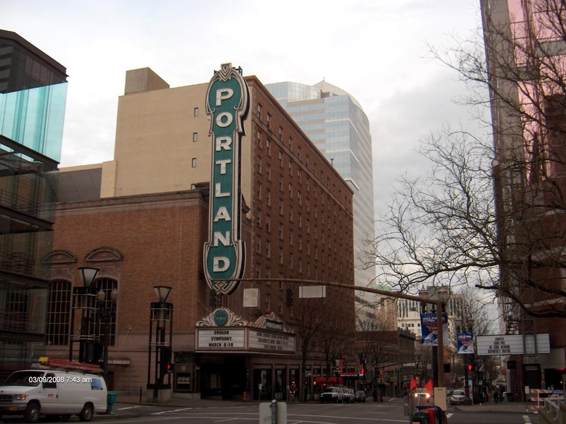 Portland, OR Portland Symphony Orchestra Hall Main & 7th SW photo