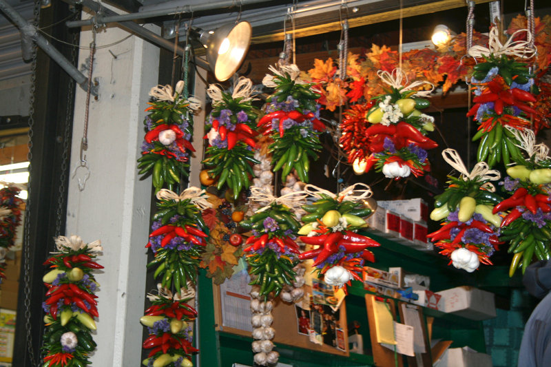 Seattle, WA: Display outside Mexican Market at Pike Place Market, Seattle