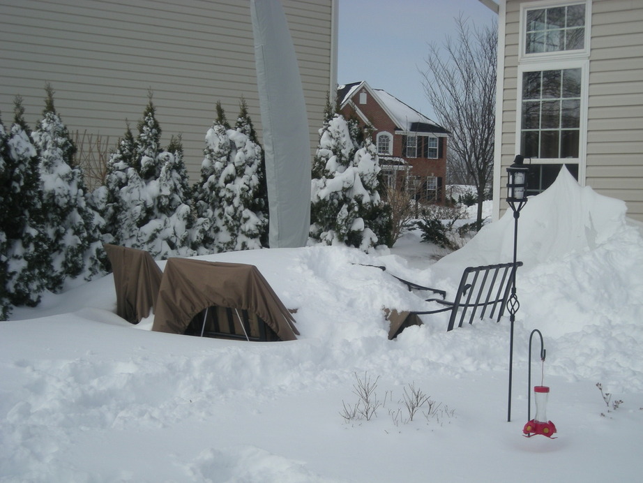Avon, OH: Burried in snow (March 2008 Blizzard)