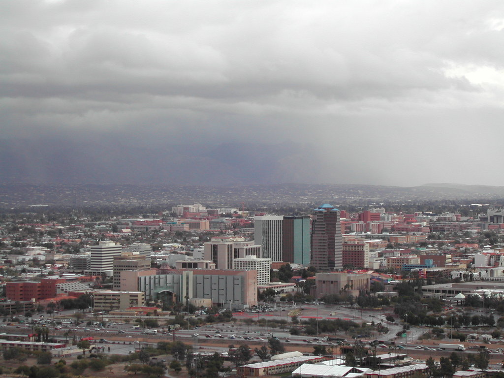 Tucson, AZ: stormy tucson afternoon