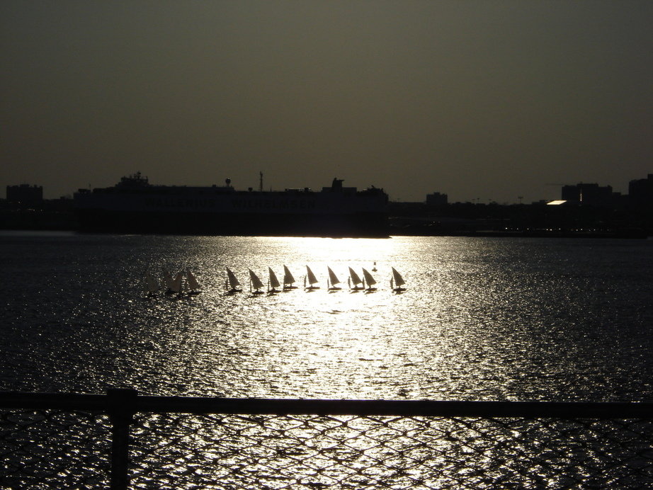 Charleston, SC: Sailboat's at Sunset