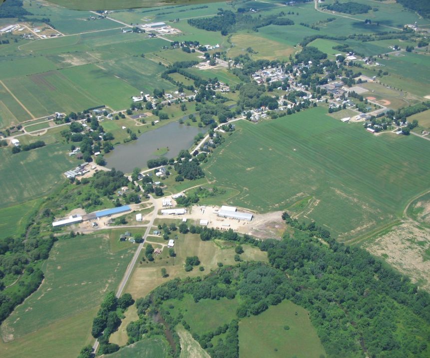 Clymer, NY Clymer NY from the air! photo, picture, image (New York