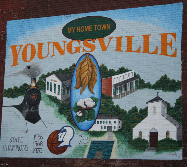 Youngsville, NC: Mural